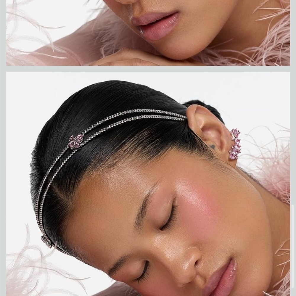 8 Other Reasons Wicked Blossom headband gold